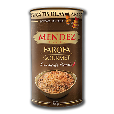 foto: Farofa Gourmet Levemente Picante Mendez 300g