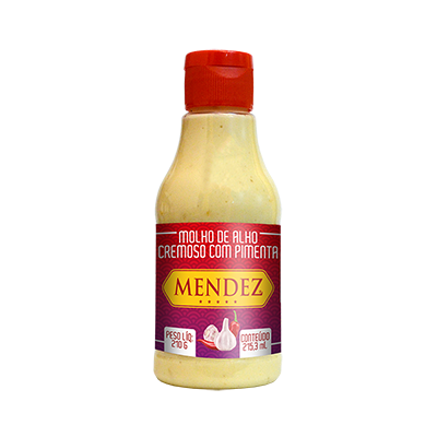 foto: Molho de Alho Cremoso com Pimenta 215ml