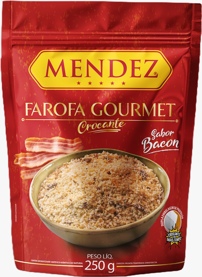 foto: Farofa Gourmet Bacon Mendez 250 g
