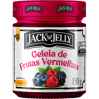 foto: Geleia Jack Jelly de Frutas Vermelhas  150g