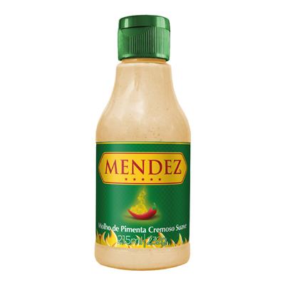 foto: Molho de Pimenta Cremoso Suave Mendez 215ml