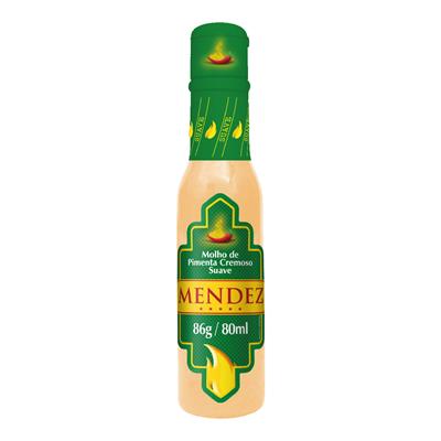 foto: Molho de Pimenta Cremoso Suave Mendez 80ml