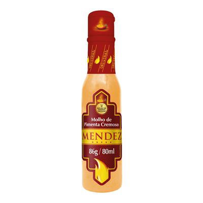 foto: Molho de Pimenta Cremoso Tradicional Mendez 80ml