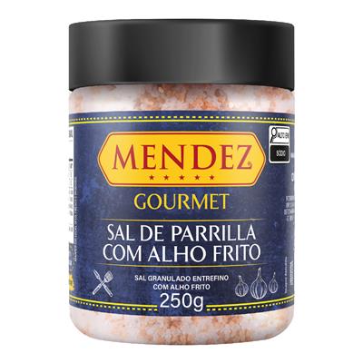 foto: Sal de Parrilla Gourmet Com Alho Frito Mendez 250g