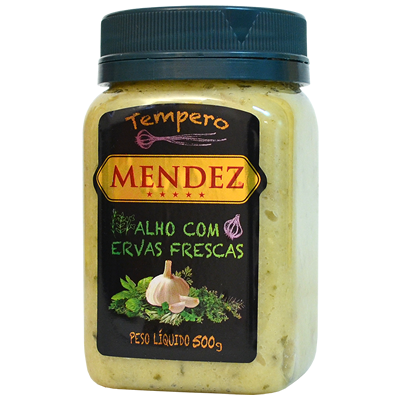 foto: Tempero Alho com Ervas Frescas Mendez 500g