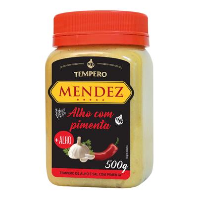 foto: Tempero Alho com Pimenta Mendez 500g