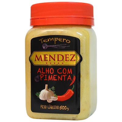 foto: Tempero Alho com Pimenta Mendez 500g